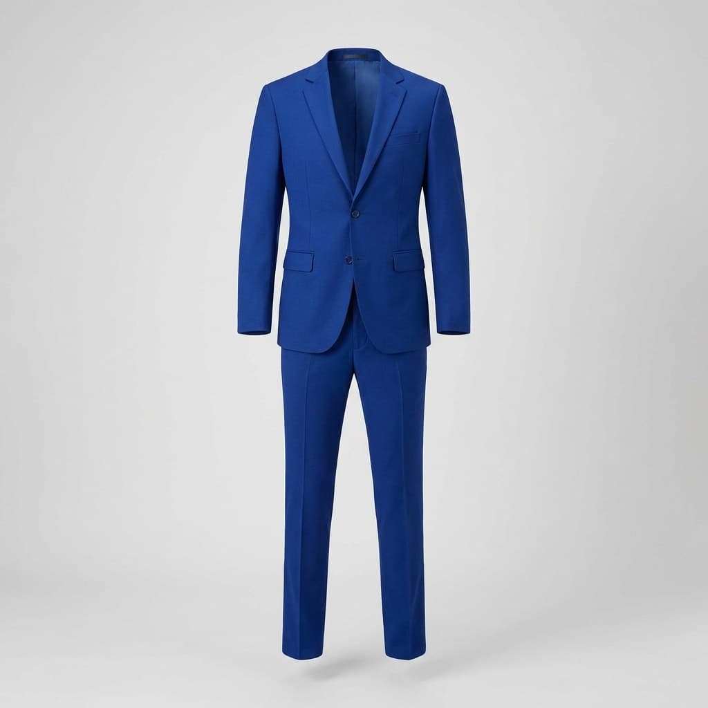 Complet bleu royal — Le Boulevard Mode Masculine