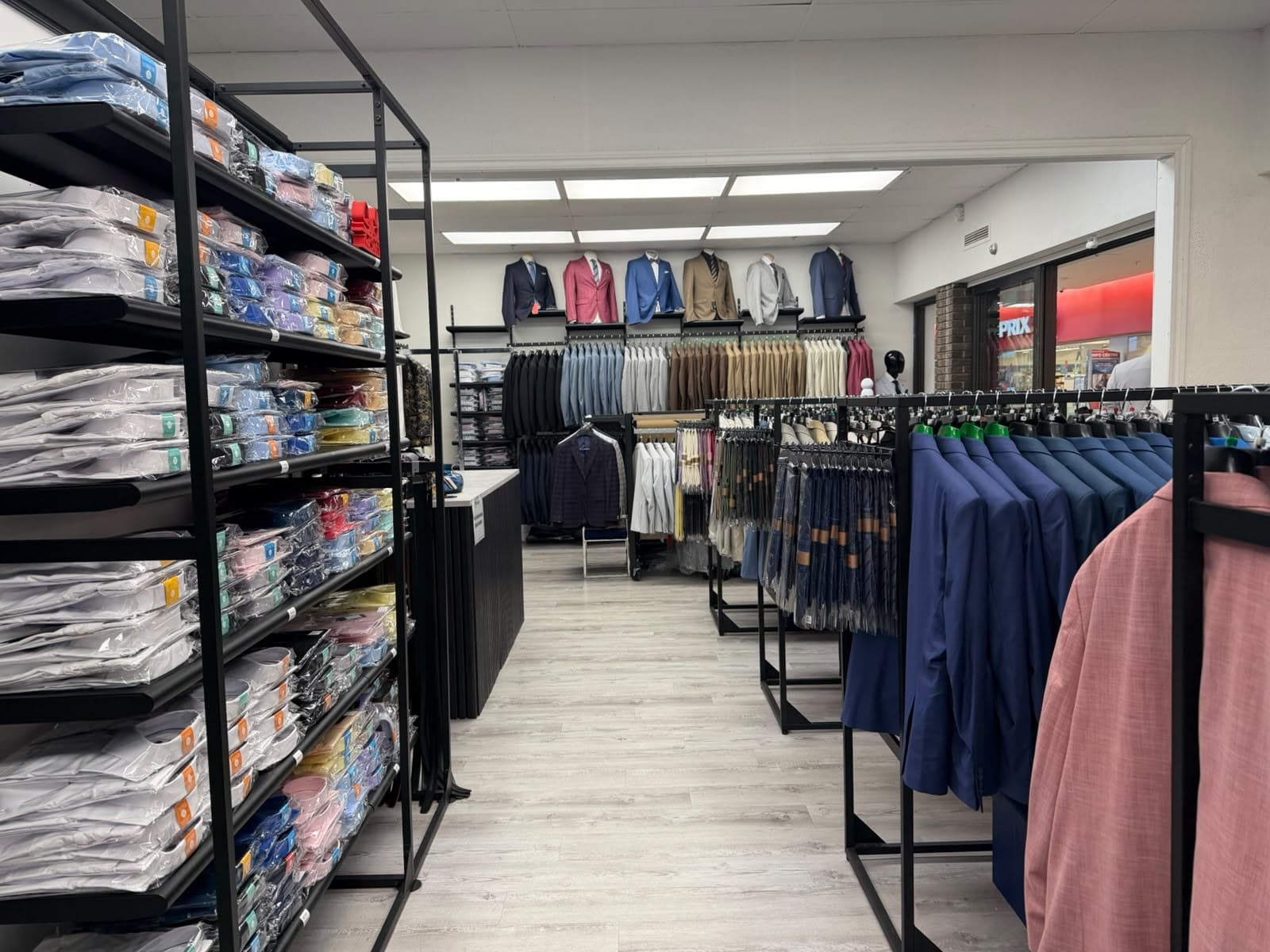 La boutique Le Boulevard Mode Masculine à Montréal-Nord